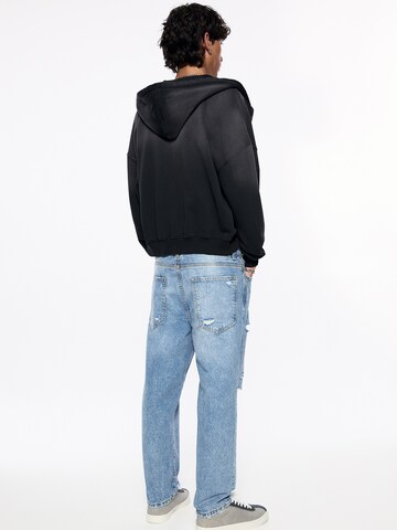 Pull&Bear Loosefit Jeans in Blau