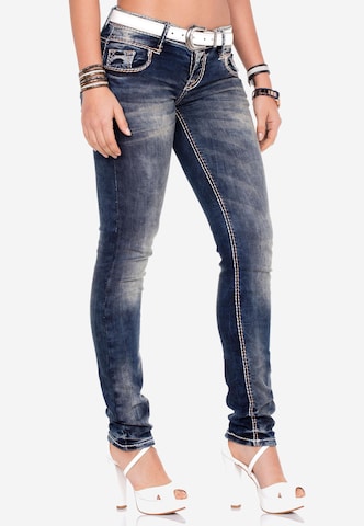 CIPO & BAXX Slimfit Jeans 'Valley' in Blauw