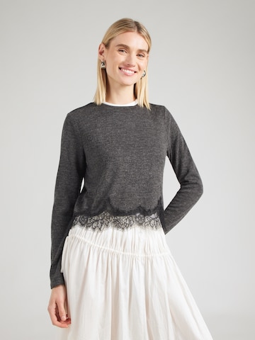 ABOUT YOU Pullover 'Carmina' in Grau: Vorderseite
