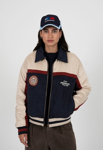 Prohibited Tussenjas 'Club' in Blauw