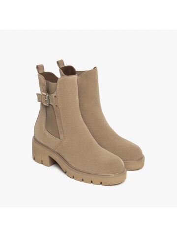Nero Giardini Ankle Boots 'Arold Eva Urbana Tortora 6' in Beige