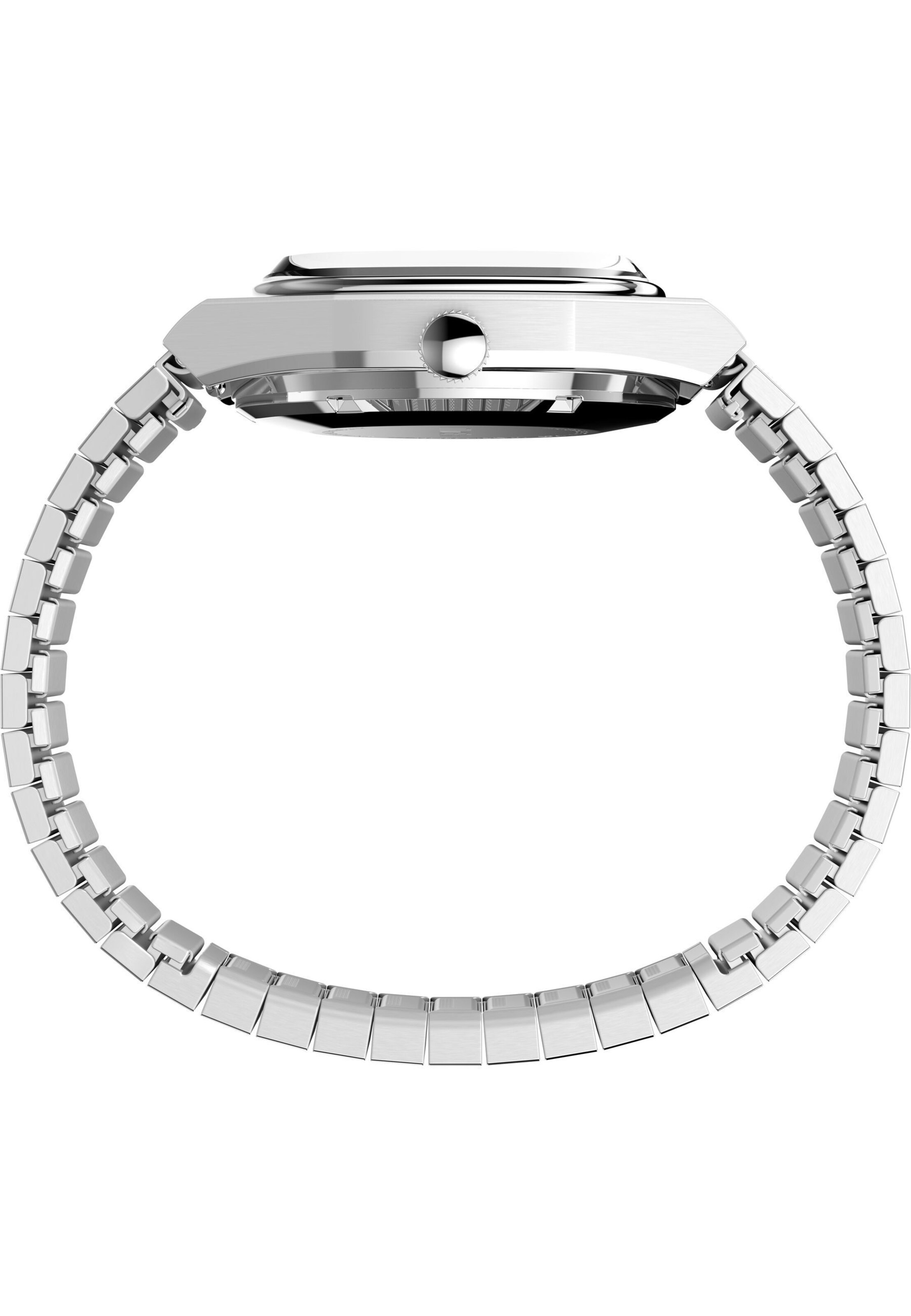 Orologio analogico 'Automatic 1983 E Line' di TIMEX in argento