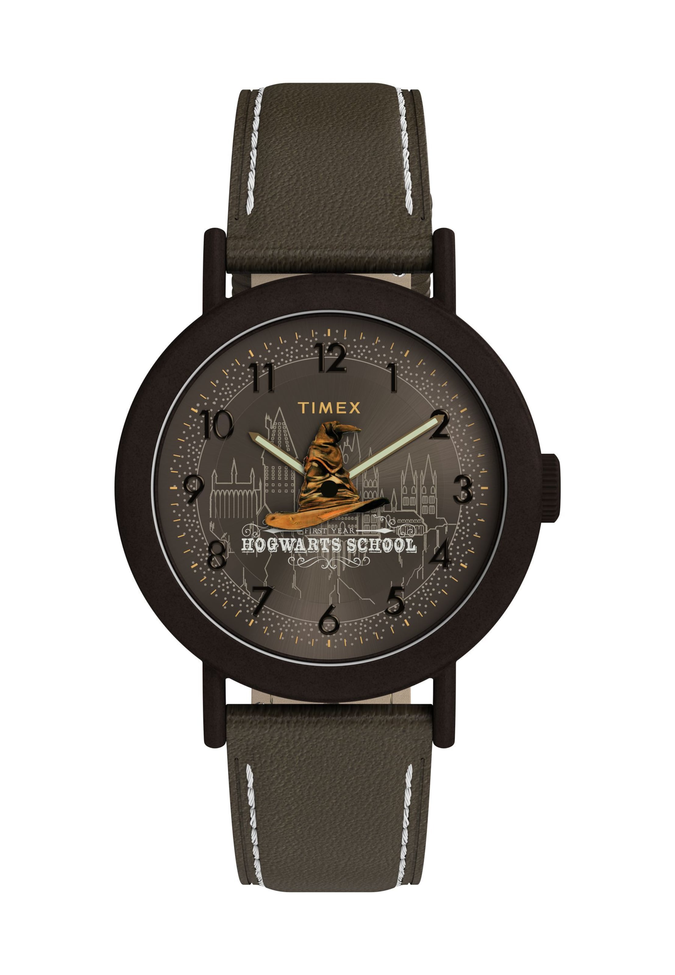 TIMEX Analogt ur i brun: forside