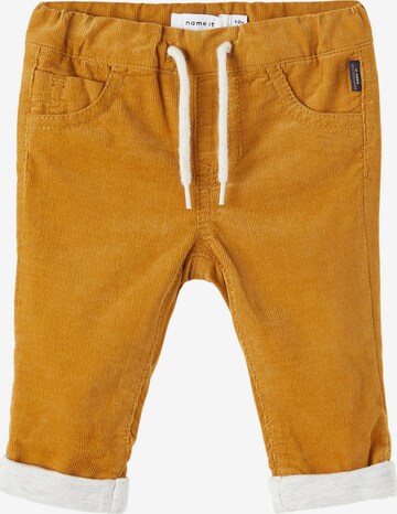 NAME IT Kalhoty 'BARRY' – žlutá: přední strana