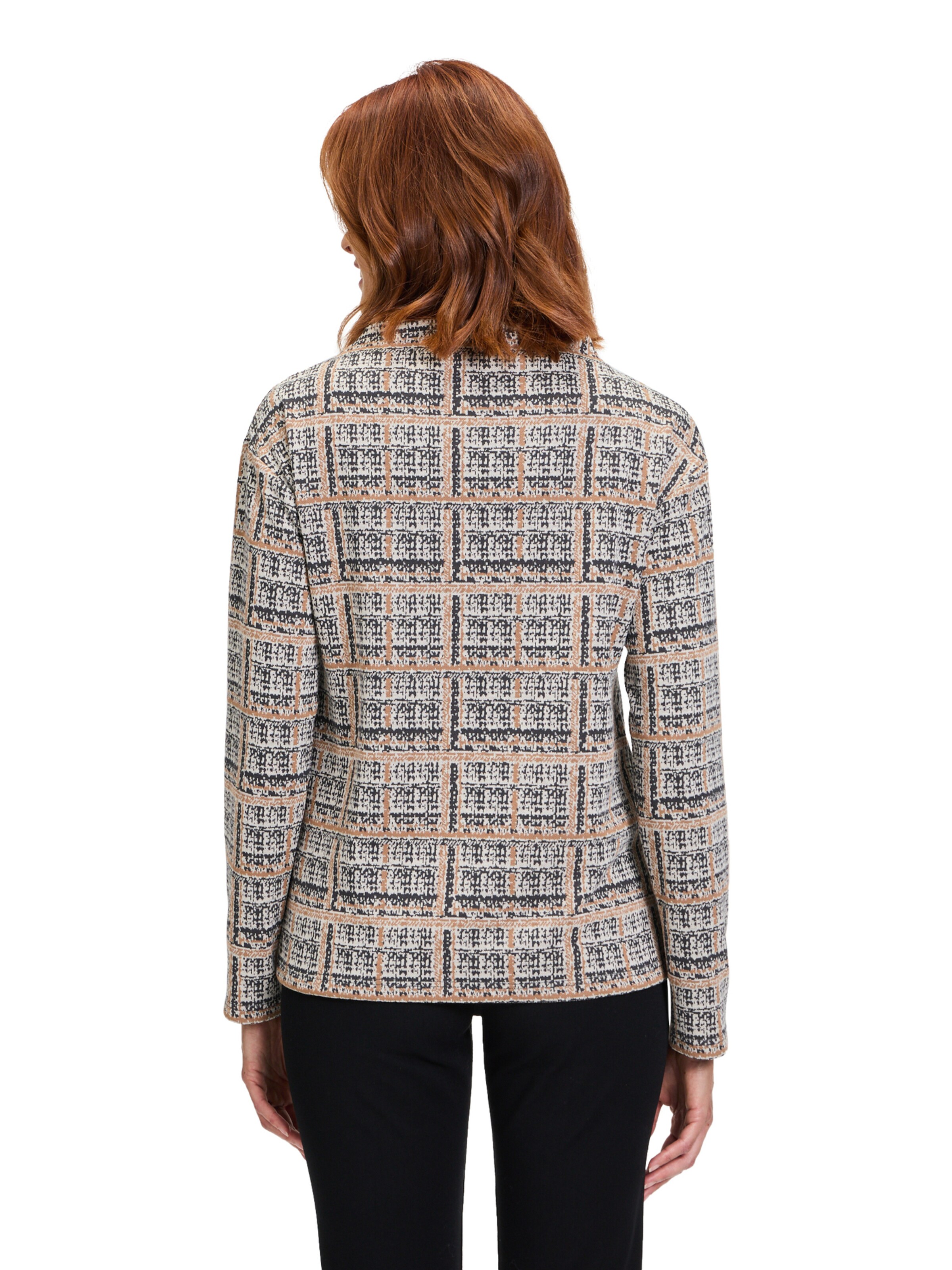 Betty Barclay Sweatshirt mit Kragen in Grau