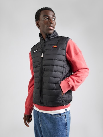 Coupe regular Gilet 'Bardy' ELLESSE en noir : devant