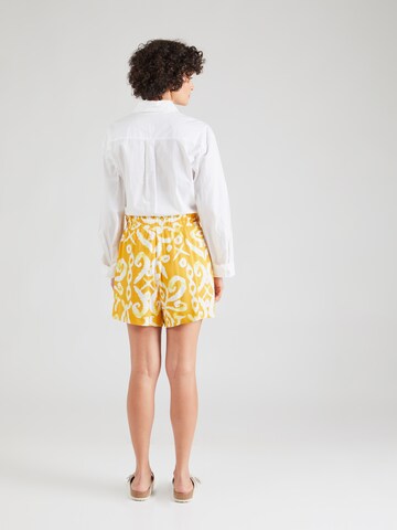ONLY Loose fit Trousers 'ALMA' in Yellow