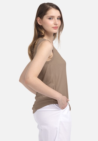 HELMIDGE Blusen-Top in Beige