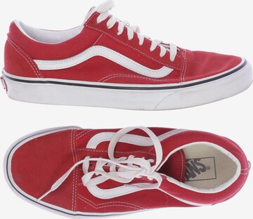 VANS Flats & Loafers in 40 in Red: front