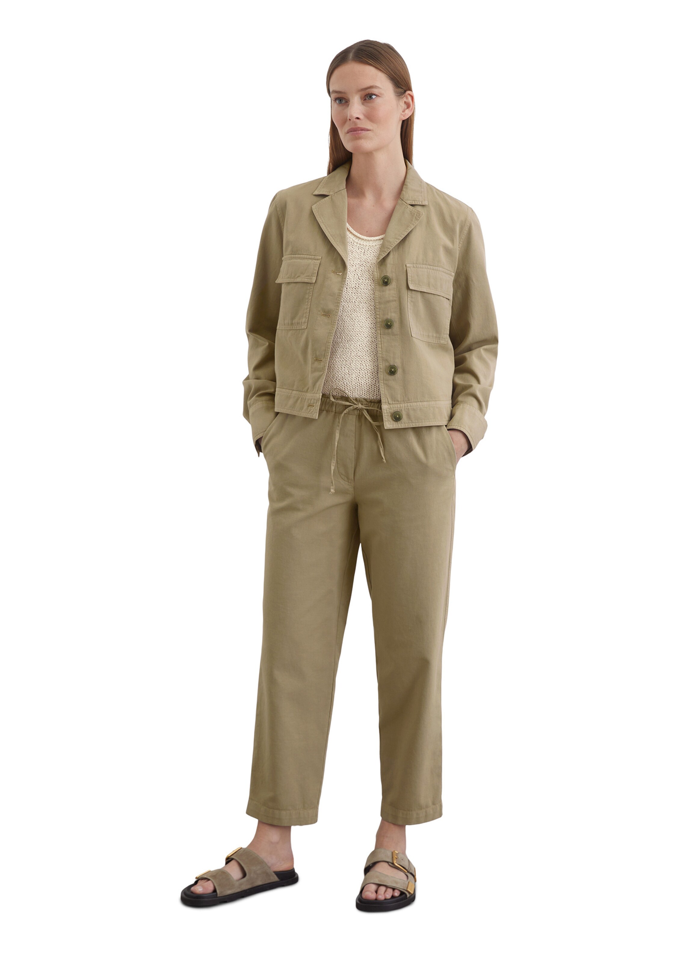 Marc O'Polo Tussenjas in Beige