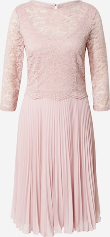 Robe de cocktail Vera Mont en rose : devant