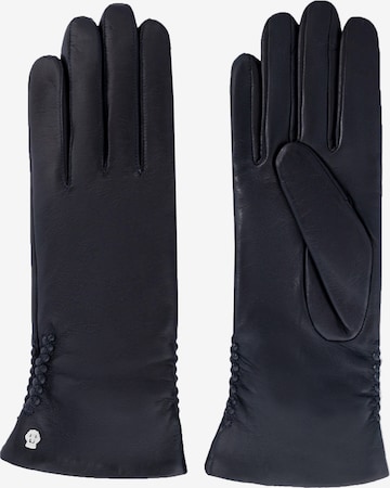 Roeckl Full Finger Gloves in Blue: front