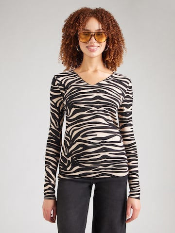 Hailys Shirt 'Zi44na' in Black: front