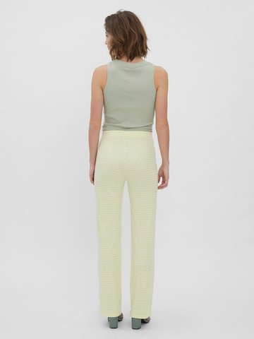 VERO MODA Regular Pants 'Kida' in Yellow