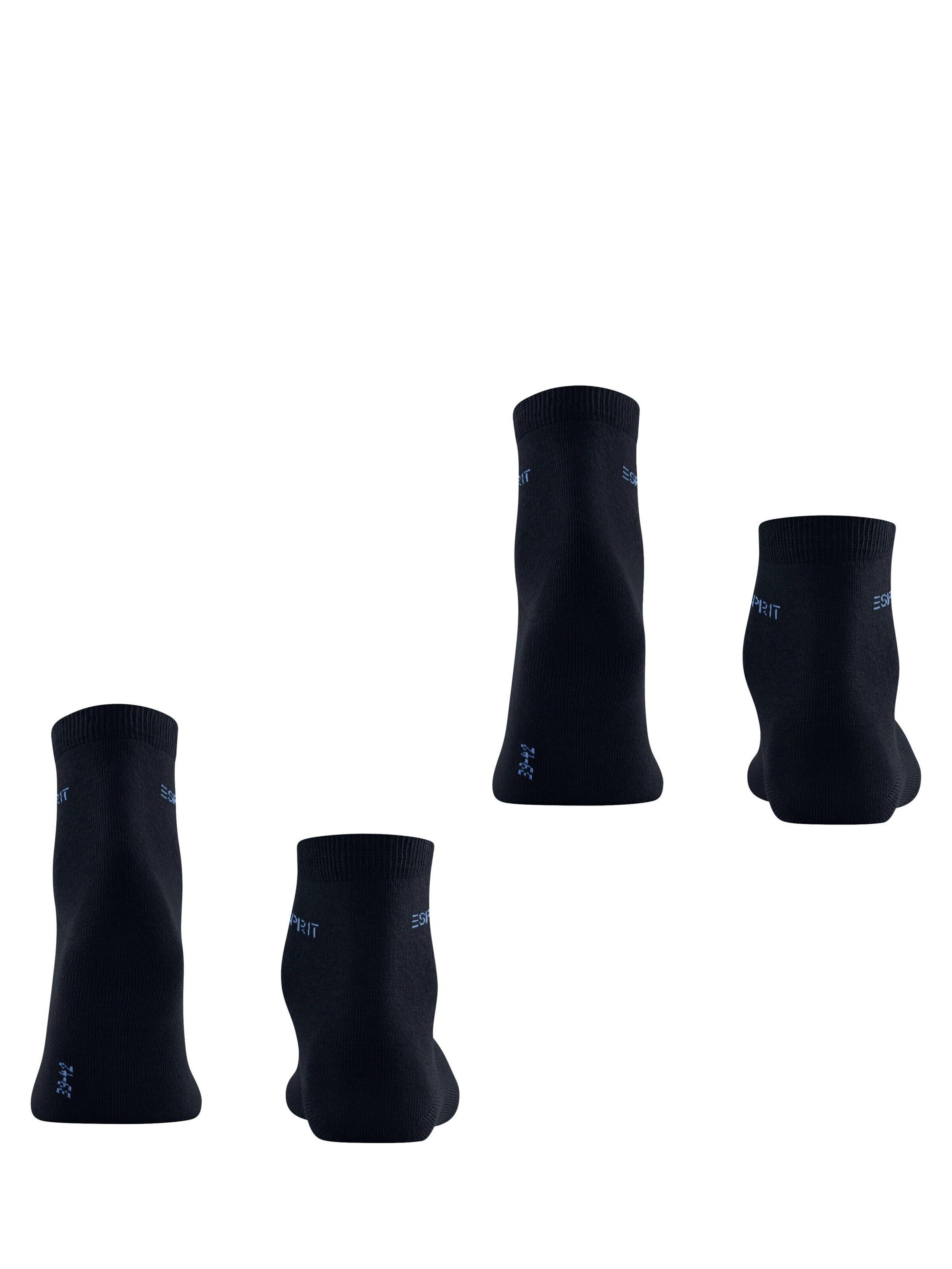 ESPRIT Socken 'Basic Uni 2-Pack'‌‌ in Blau