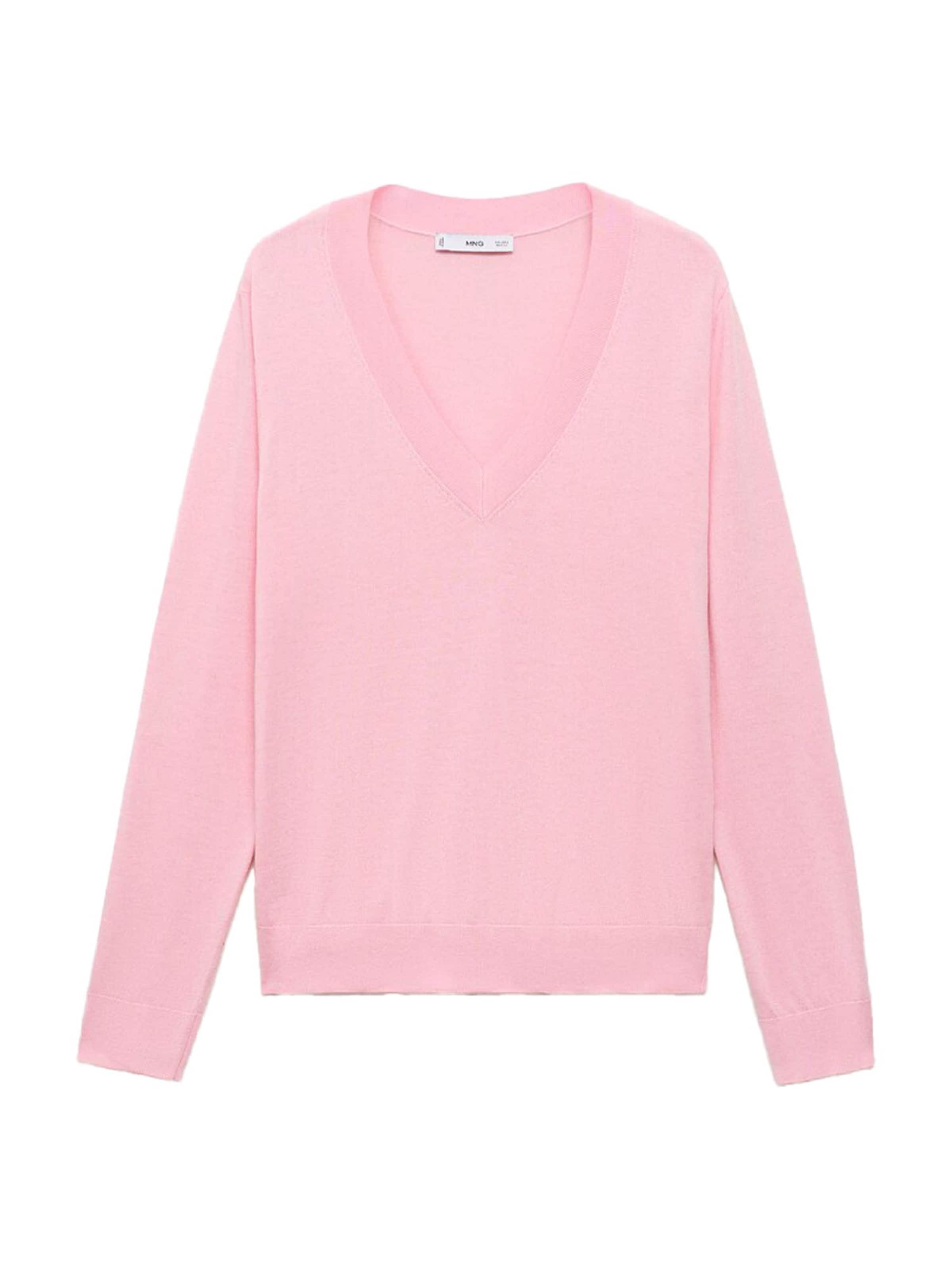 MANGO Пуловер 'LUCCAV' в розово: отпред