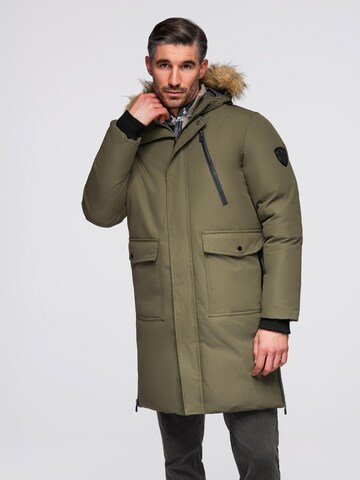 Ombre Winter jacket in Green: front
