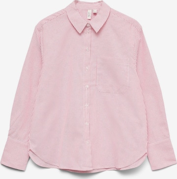 VERO MODA Blouse 'VMInge' in Roze: voorkant