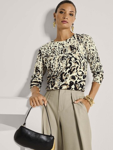 Pull-over MADELEINE en beige : devant