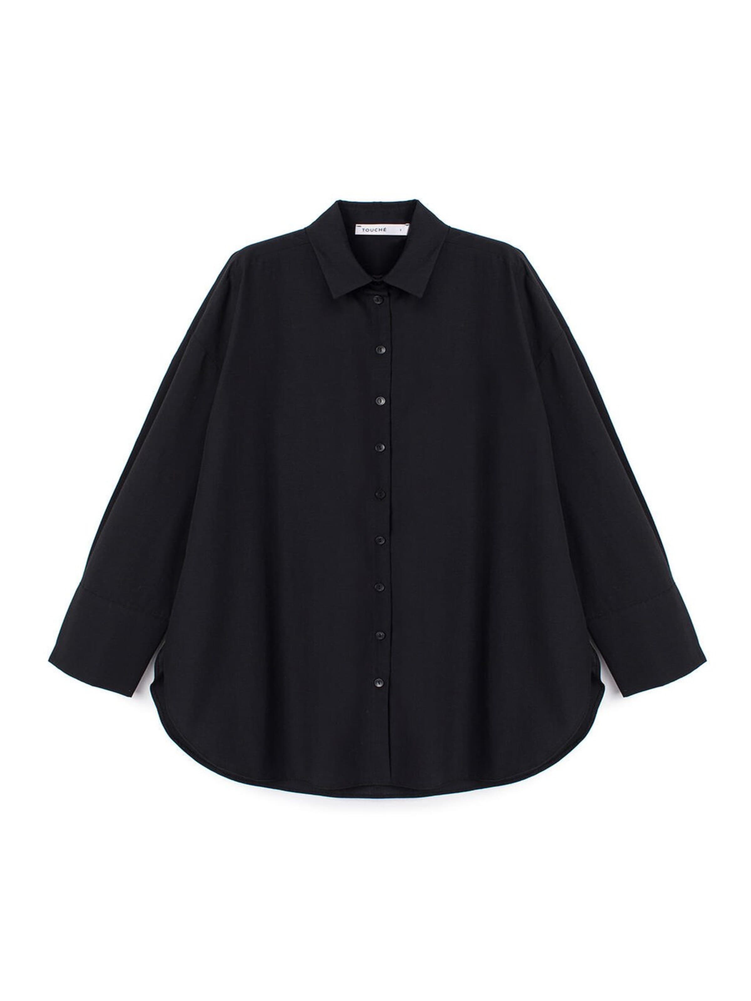 Touche Prive Shirt in Black: front