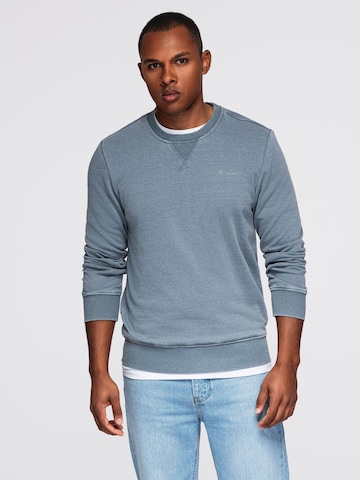 Ombre Sweatshirt 'OM-SSDS-0131' in Blauw: voorkant
