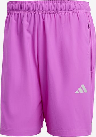 ADIDAS PERFORMANCE Regular Sportbroek 'Gym+' in Roze: voorkant