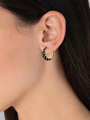 Boucles d'oreilles Glanzstücke München en or : devant