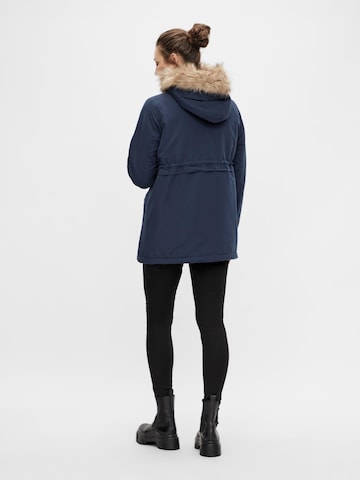 MAMALICIOUS - Parka de inverno 'Jessa' em azul