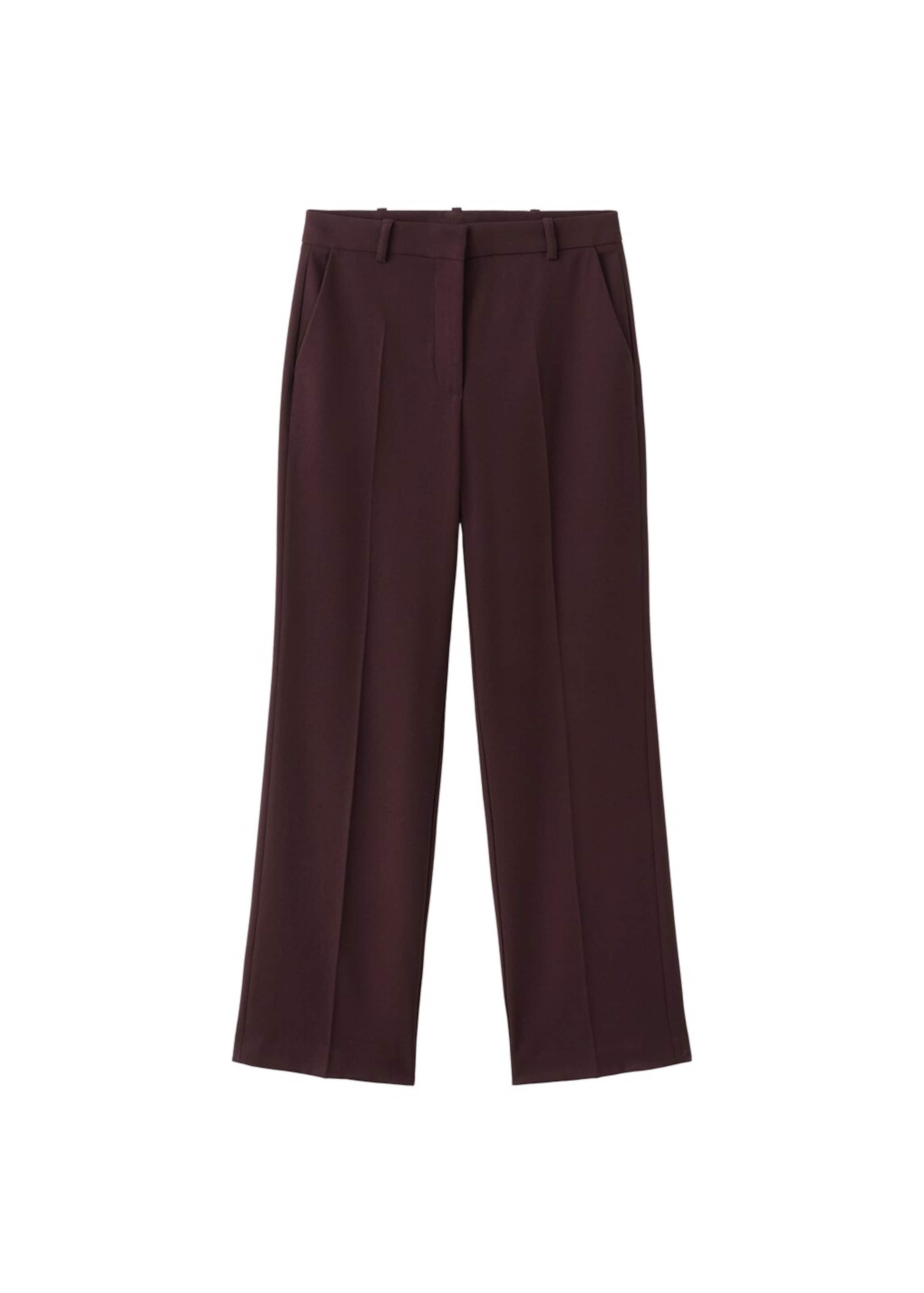 MANGO Regular Hose 'Bergen' in Rot: Vorderseite