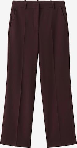 MANGO Pleated Pants 'Bergen' in Red: front
