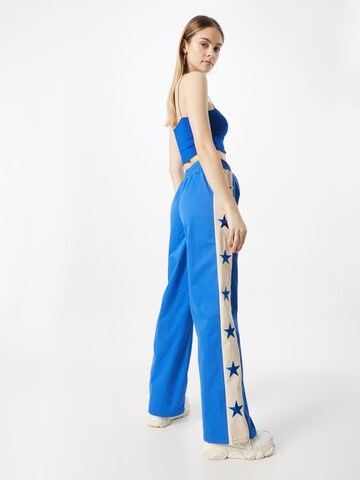 Nasty Gal Loose fit Trousers in Blue