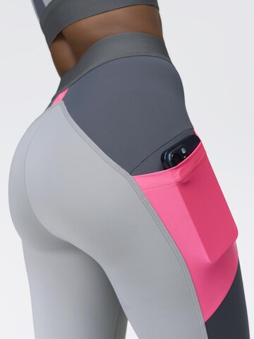 Coupe slim Pantalon de sport 'Kokoda' Horizon Athletic en gris