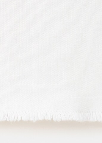 MANGO TEEN Wide leg Pants 'Costal' in White