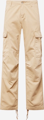 Pantalon cargo Carhartt WIP en beige : devant