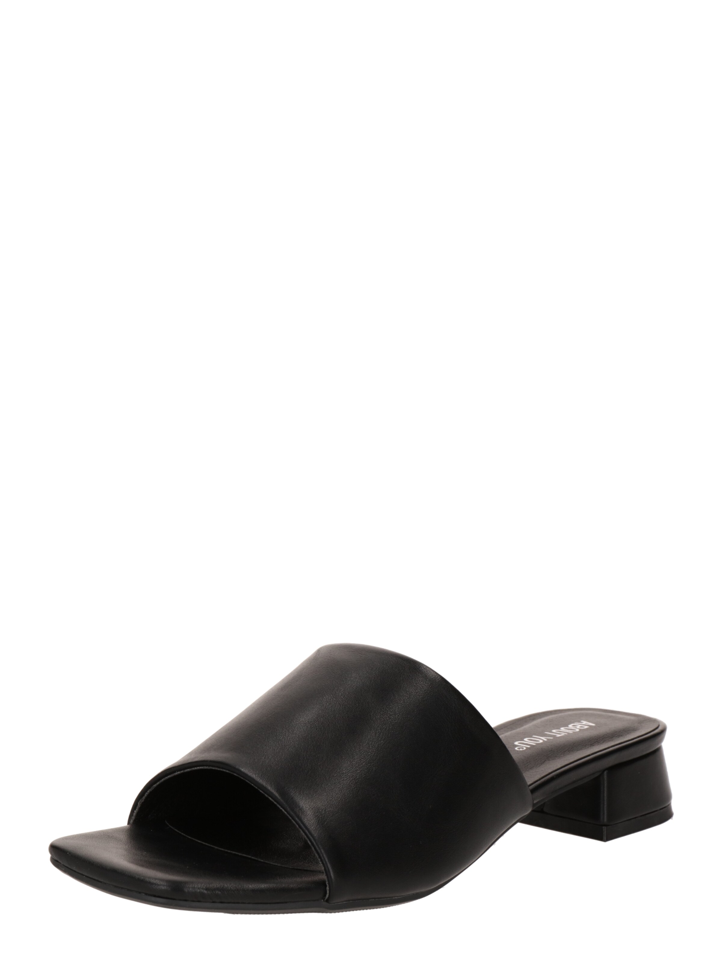 Sandalo 'Melia' di ABOUT YOU in nero: frontale