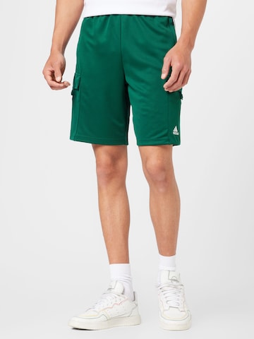 ADIDAS SPORTSWEAR Normalny krój Spodnie sportowe 'Tiro' w kolorze zielony: przód