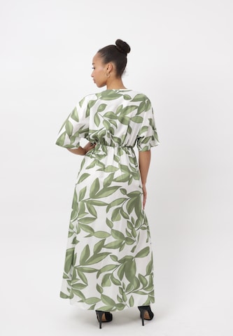Elara Dress in Green
