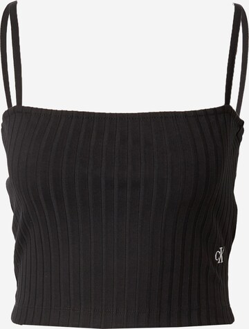 Top di Calvin Klein Jeans in nero: frontale