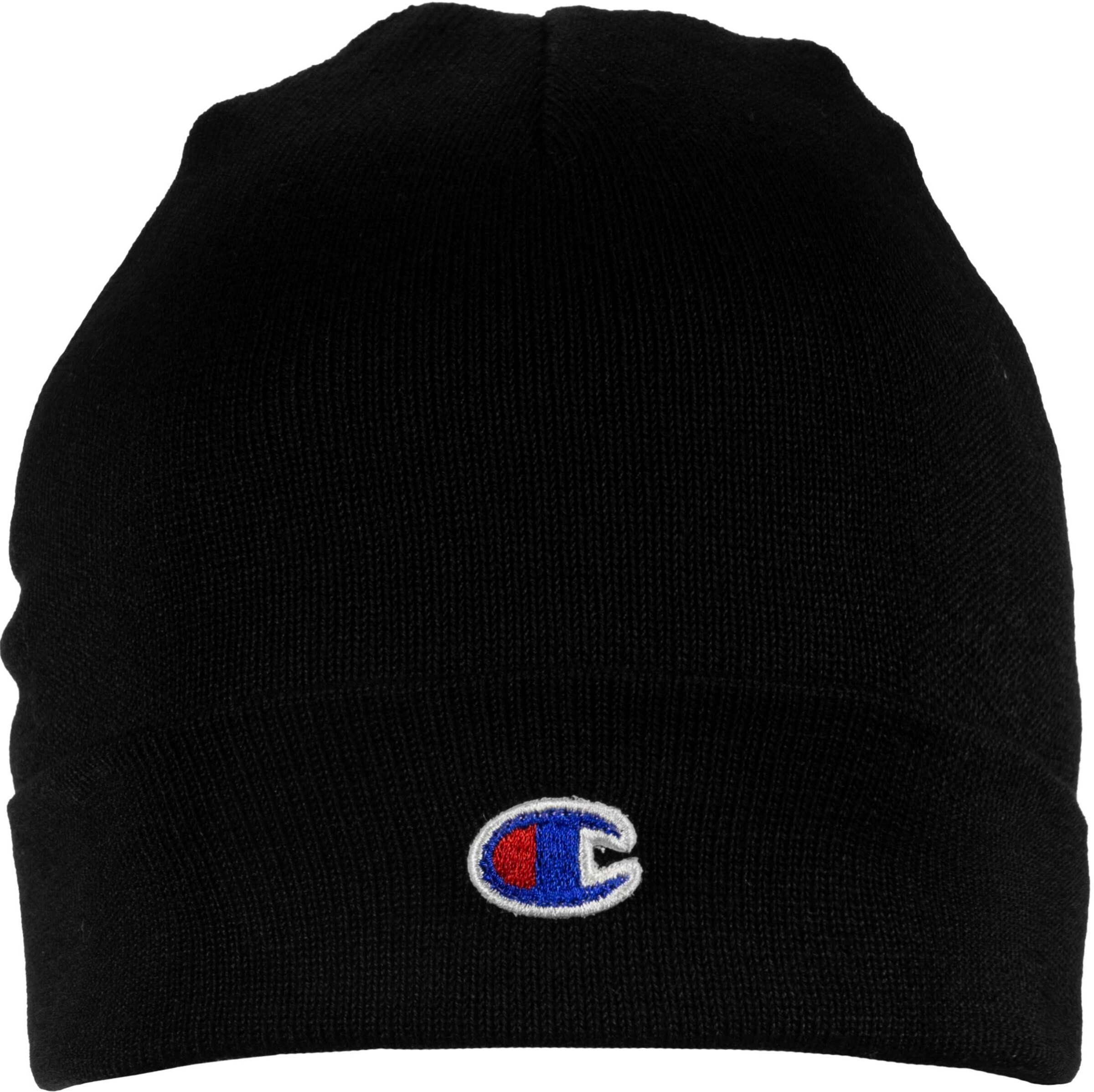 Champion Mütze in Schwarz: Vorderseite
