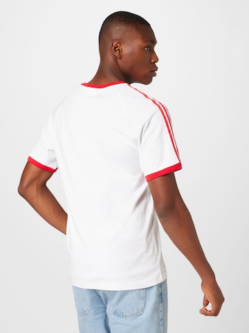 Tricou '3-Stripes' de la ADIDAS ORIGINALS pe alb