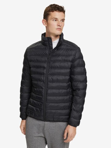 ESPRIT Between-Season Jacket in Black: front