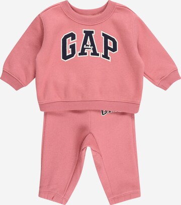 GAP Sweatsuit in Pink: front