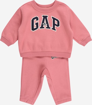 GAP Joggingpak in Roze: voorkant