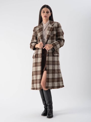 Manteau d’hiver MND en marron : devant