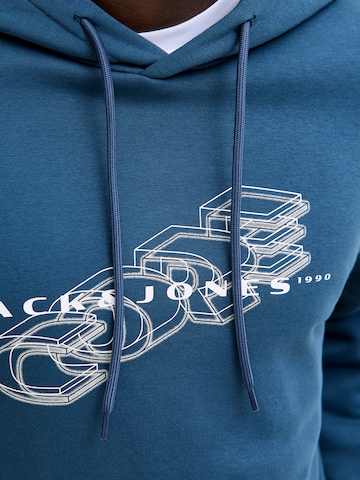Jack & Jones Plus Sweatshirt 'JCOFUSION' in Blue