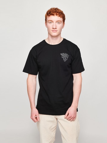 ABOUT YOU x StayKid Shirt 'BLOCKSBERG' in Zwart: voorkant
