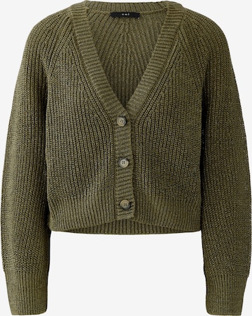 OUI Strickjacke in Grün: Vorderseite