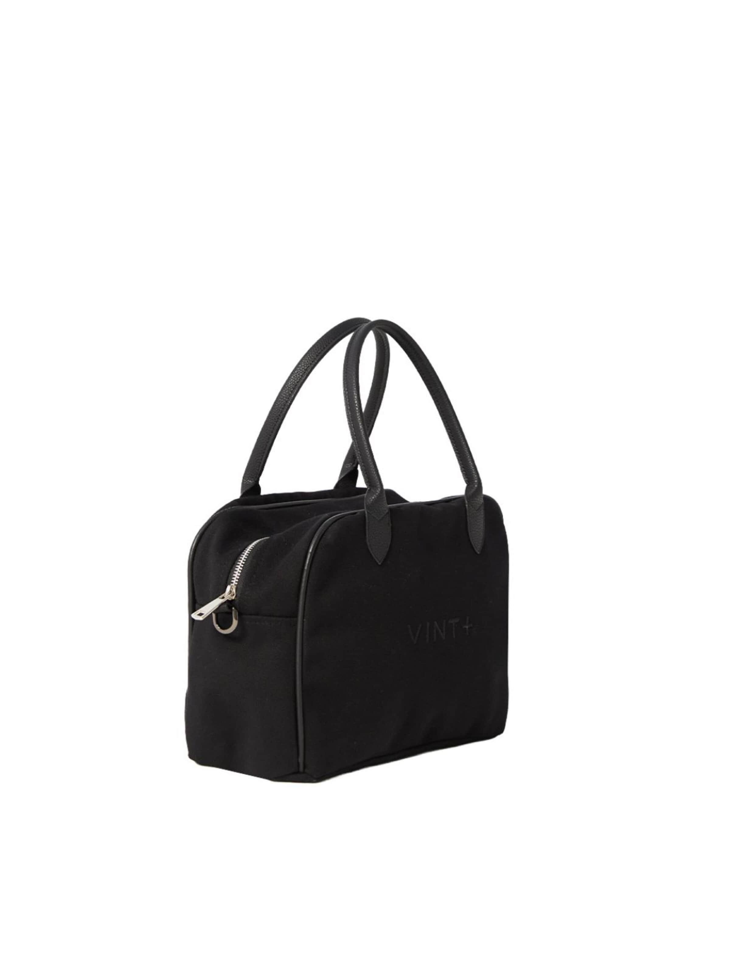 VINT+ Handbag 'Bowling Bag' in Black
