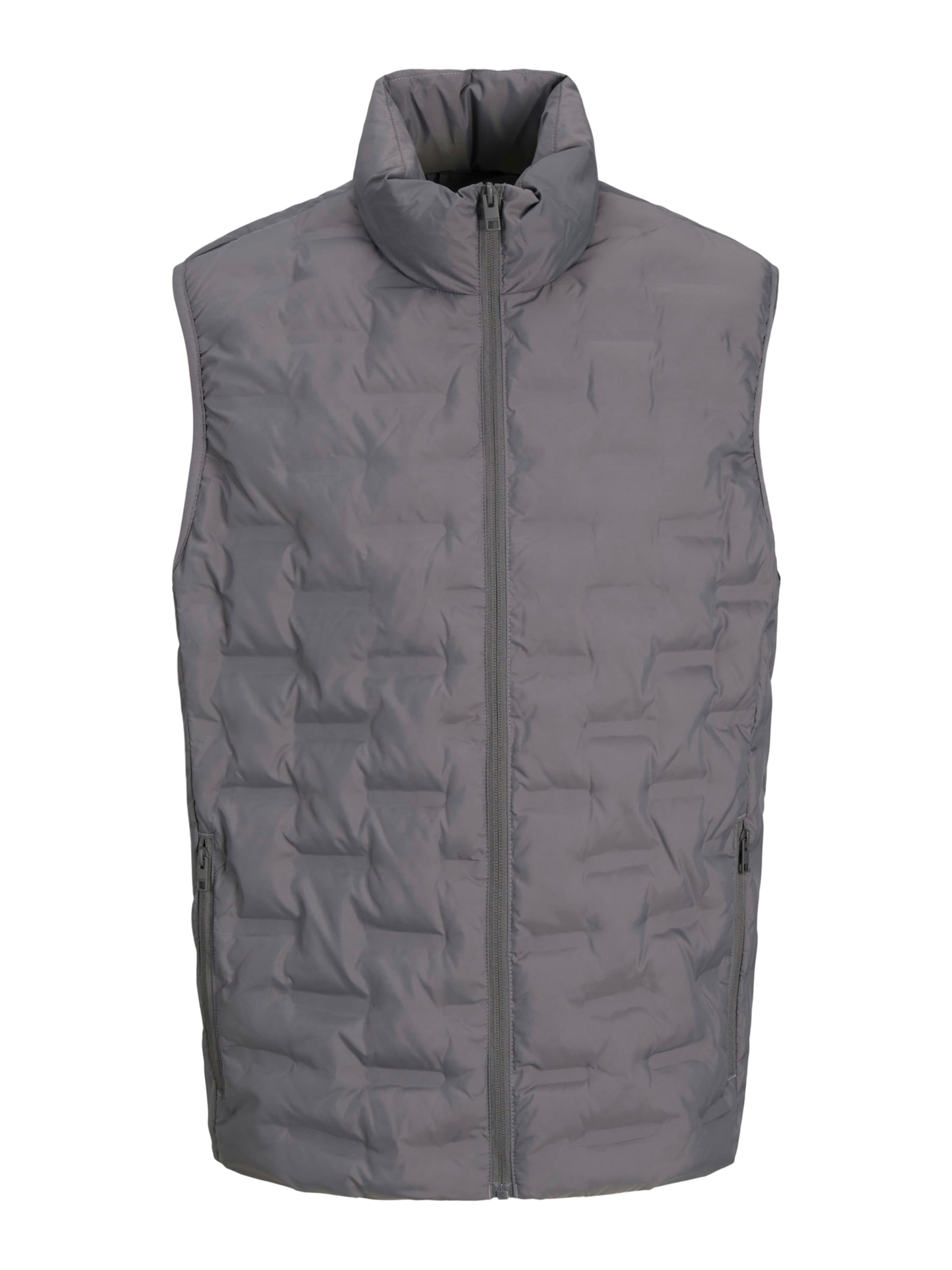 JACK & JONES Vest 'JWHASTON', värv hall: eest vaates