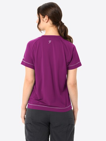 VAUDE T-Shirt 'Neyland II ' in Lila